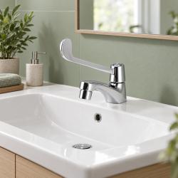 Aquanello Medic Koudwaterkraan met Lange Hendel Chroom CR-1101-MD
